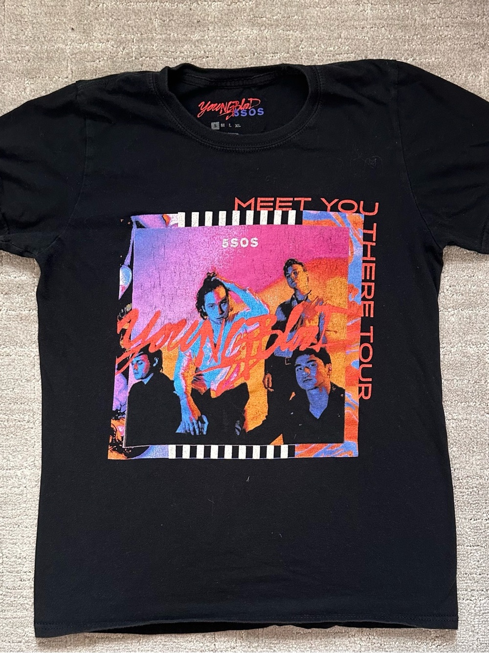 Youngblood 2018 Tour Graphic T-Shirt - Black